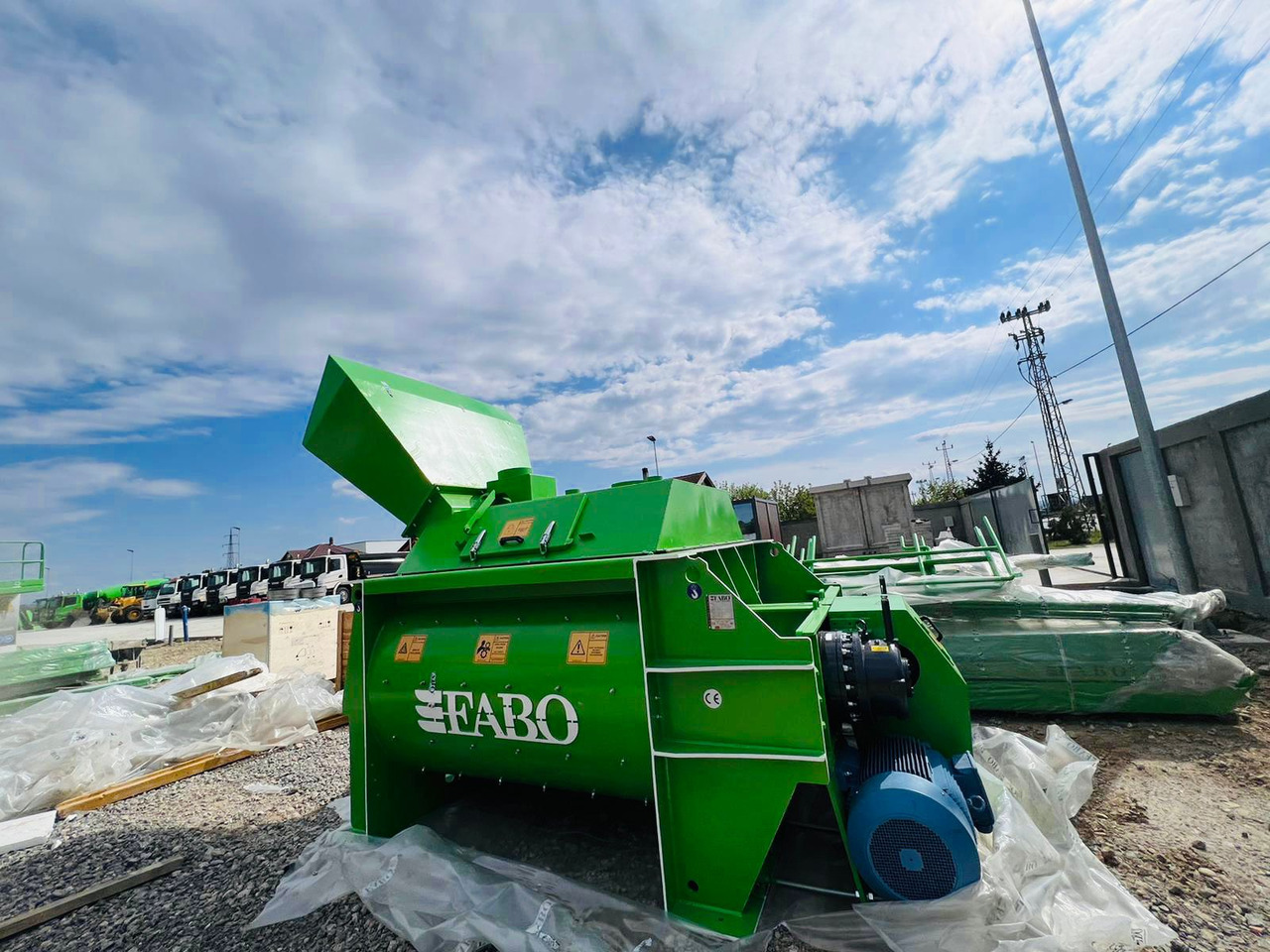 FABO twin shaft mixer - מערבל בטון: תמונה 3 FABO twin shaft mixer - מערבל בטון: תמונה 3