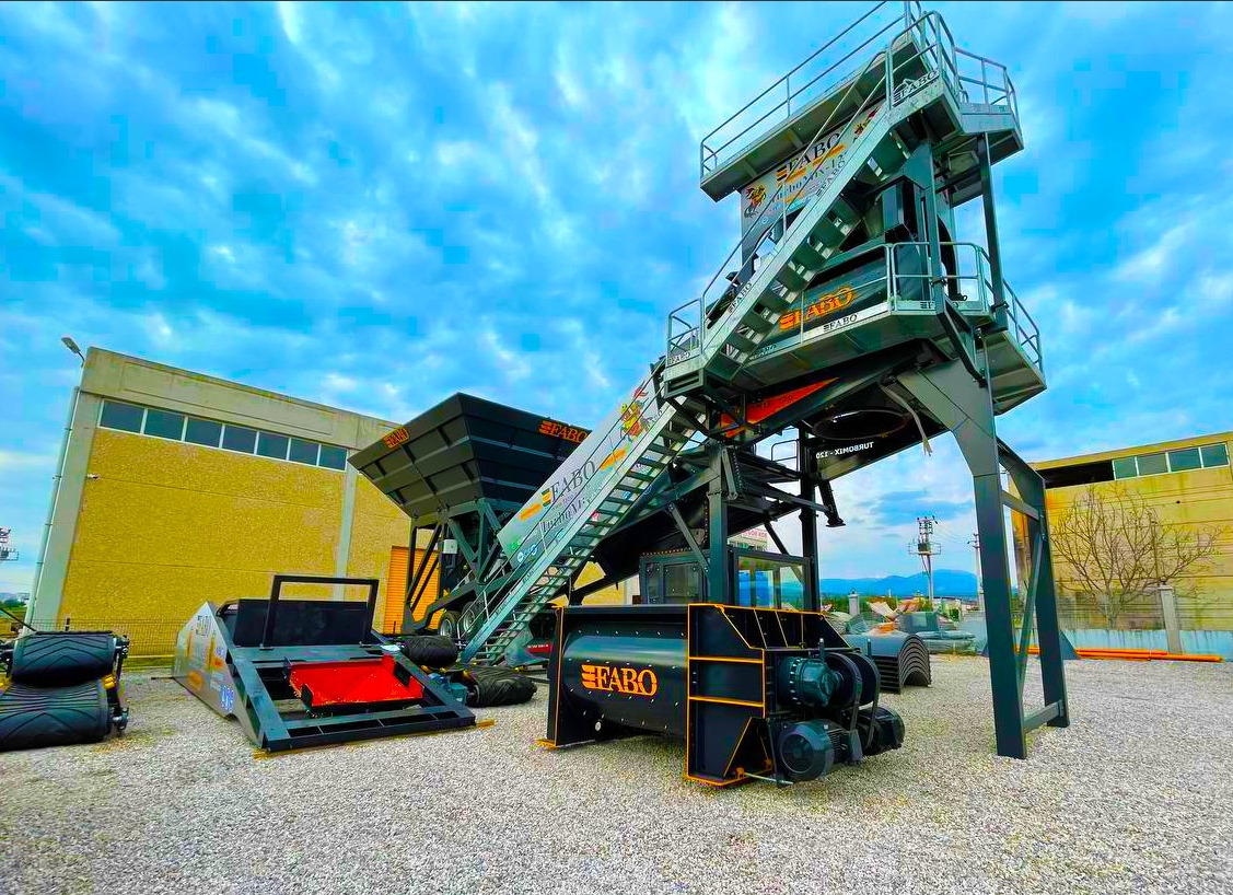 FABO twin shaft mixer - מערבל בטון: תמונה 2 FABO twin shaft mixer - מערבל בטון: תמונה 2