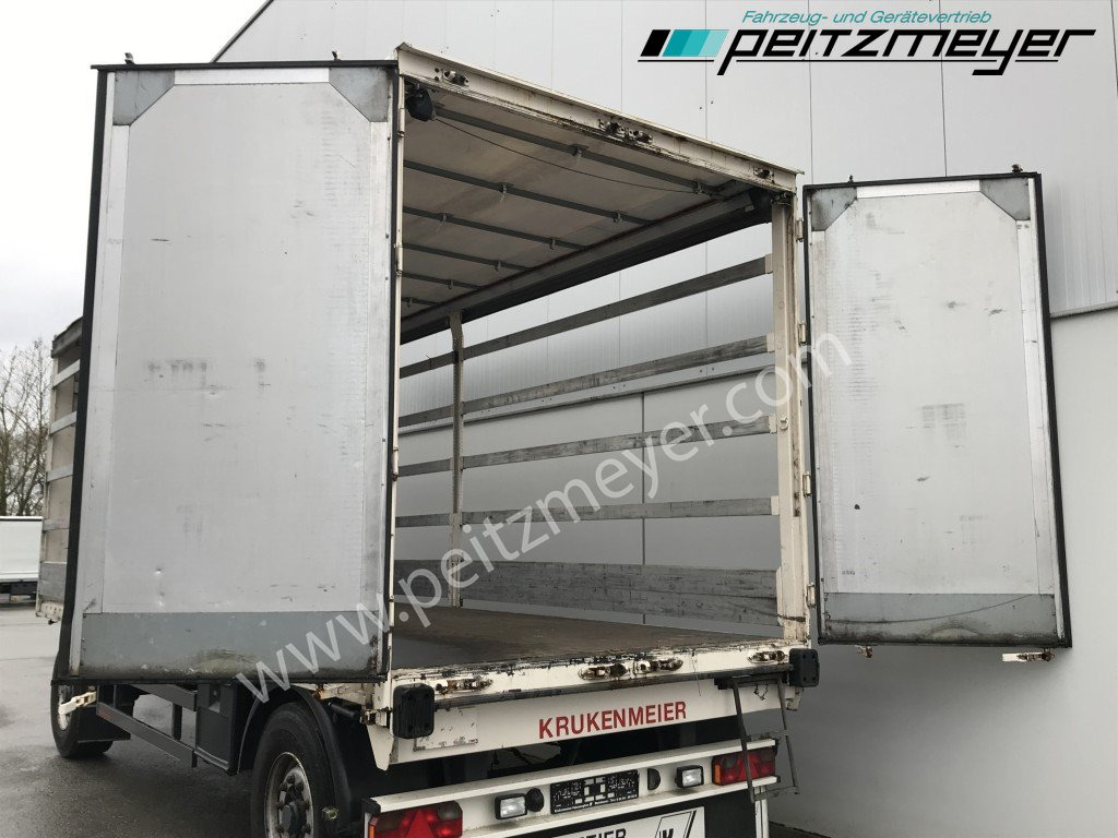 קרון נגרר עם וילונות צד KRUKENMEIER PRITSCHENANHÄNGER 18 T. mit Durchlade: תמונה 14