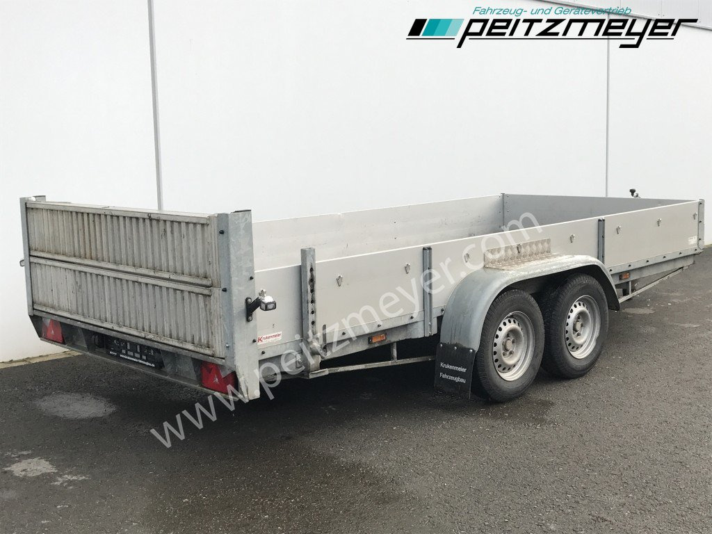 KRUKENMEIER Tandemanhänger 3,5 t Tieflader m. Rampen, 100 km/h verzinkt - קרון נגרר לצמחים: תמונה 1 KRUKENMEIER Tandemanhänger 3,5 t Tieflader m. Rampen, 100 km/h verzinkt - קרון נגרר לצמחים: תמונה 1