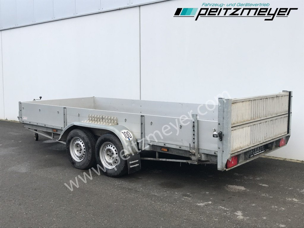 KRUKENMEIER Tandemanhänger 3,5 t Tieflader m. Rampen, 100 km/h verzinkt - קרון נגרר לצמחים: תמונה 2 KRUKENMEIER Tandemanhänger 3,5 t Tieflader m. Rampen, 100 km/h verzinkt - קרון נגרר לצמחים: תמונה 2