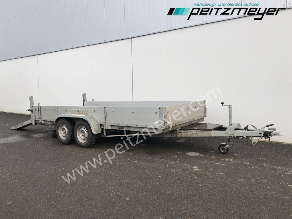 KRUKENMEIER Tandemanhänger 3,5 t Tieflader m. Rampen, 100 km/h verzinkt - קרון נגרר לצמחים: תמונה 3 KRUKENMEIER Tandemanhänger 3,5 t Tieflader m. Rampen, 100 km/h verzinkt - קרון נגרר לצמחים: תמונה 3