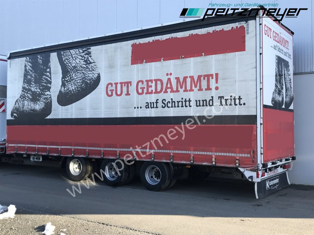 KRUKENMEIER Tridemanhänger TLP 25 zwillingsbereift, Liftachse - קרון נגרר עם וילונות צד: תמונה 2 KRUKENMEIER Tridemanhänger TLP 25 zwillingsbereift, Liftachse - קרון נגרר עם וילונות צד: תמונה 2