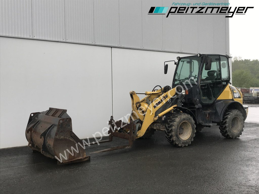 Komatsu RADLADER WA 80-6 Palettengabel und Standardschaufel - מעמיס גלגלים: תמונה 1 Komatsu RADLADER WA 80-6 Palettengabel und Standardschaufel - מעמיס גלגלים: תמונה 1