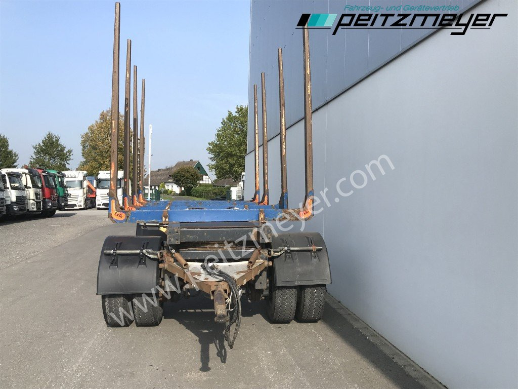 Krämer Kurzholzanhänger 20 t. Holzanhänger 4 Paar Exte Stahlrungen, Alcoa Alufelgen - קרון נגרר לעץ: תמונה 5 Krämer Kurzholzanhänger 20 t. Holzanhänger 4 Paar Exte Stahlrungen, Alcoa Alufelgen - קרון נגרר לעץ: תמונה 5