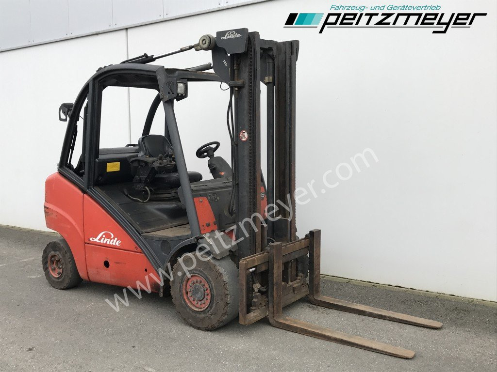 LINDE Gabelstapler H 35 T Gas + Seitenschieber - מלגזת LPG: תמונה 2 LINDE Gabelstapler H 35 T Gas + Seitenschieber - מלגזת LPG: תמונה 2