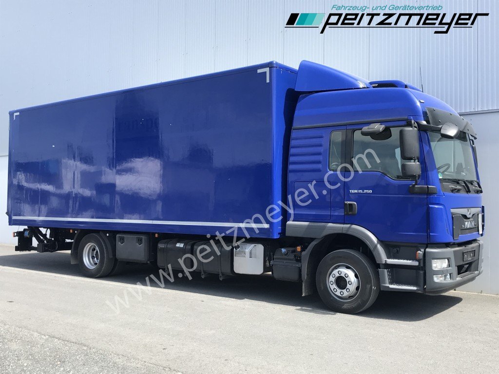 MAN TGM 15.250 BL, Klima+Standklima, LBW, AHK Schaltgetriebe, Scheckheft - משאית תיבה: תמונה 2 MAN TGM 15.250 BL, Klima+Standklima, LBW, AHK Schaltgetriebe, Scheckheft - משאית תיבה: תמונה 2
