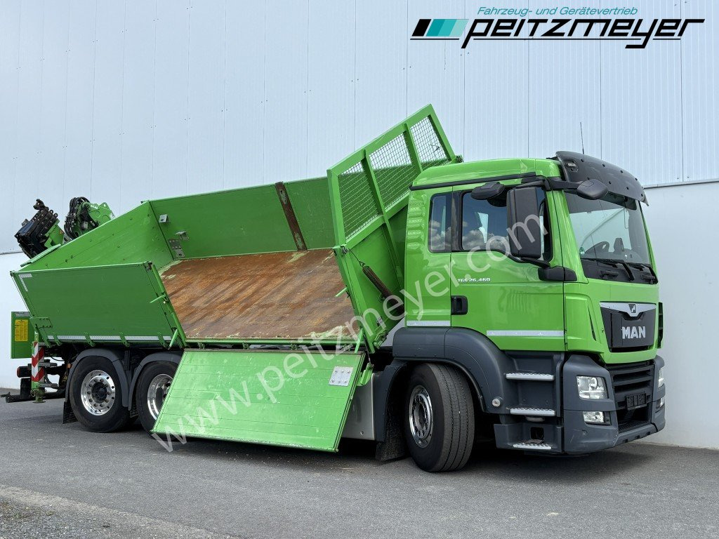 MAN TGS 26.460 FL 6x2 Kipper+Kran+Funk Lenkachse, 2-Seitenkipper, Atlas 172.3 - מזהיר: תמונה 2 MAN TGS 26.460 FL 6x2 Kipper+Kran+Funk Lenkachse, 2-Seitenkipper, Atlas 172.3 - מזהיר: תמונה 2