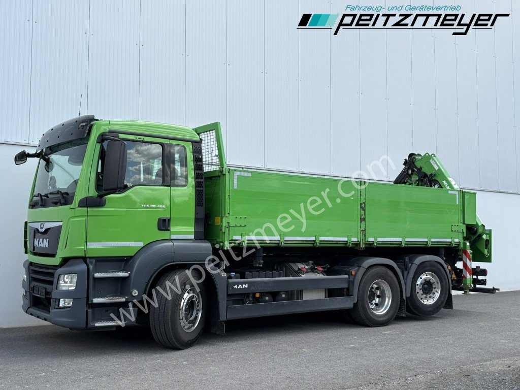 MAN TGS 26.460 FL 6x2 Kipper+Kran+Funk Lenkachse, 2-Seitenkipper, Atlas 172.3 - מזהיר: תמונה 3 MAN TGS 26.460 FL 6x2 Kipper+Kran+Funk Lenkachse, 2-Seitenkipper, Atlas 172.3 - מזהיר: תמונה 3