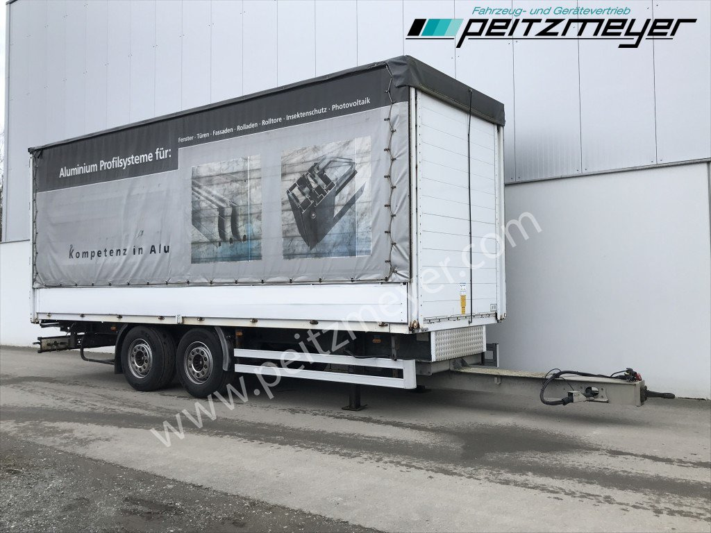 MEERMEIER Anhänger ZA 18 Tandem, tiefgekuppelt, RSAB, verzinkt - קרון נגרר עם וילונות צד: תמונה 3 MEERMEIER Anhänger ZA 18 Tandem, tiefgekuppelt, RSAB, verzinkt - קרון נגרר עם וילונות צד: תמונה 3