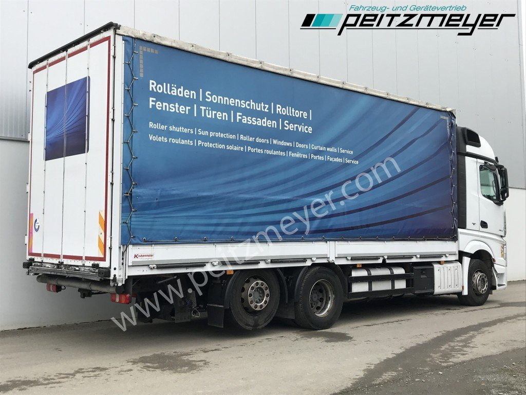 MERCEDES-BENZ Actros 2542 LL Pritsche, EU 6, Klima, Standklima, - משאית וילונות צד: תמונה 5 MERCEDES-BENZ Actros 2542 LL Pritsche, EU 6, Klima, Standklima, - משאית וילונות צד: תמונה 5
