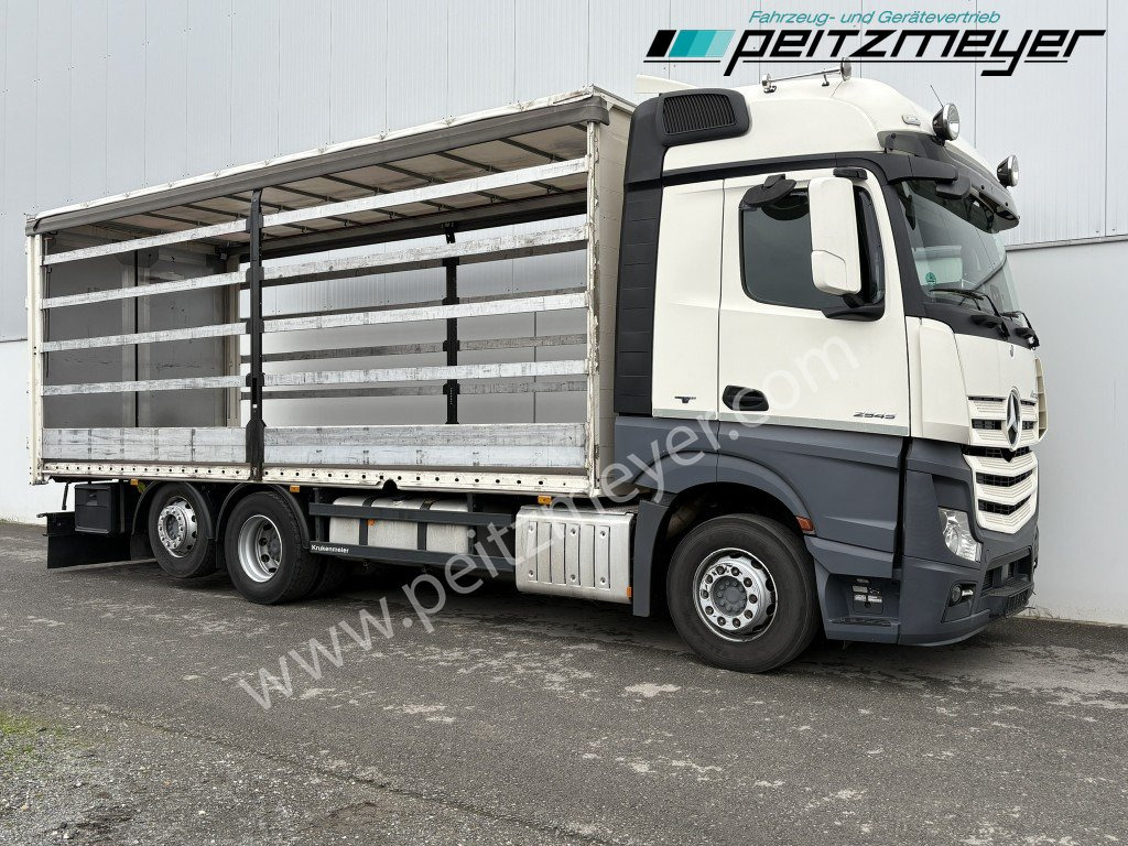 MERCEDES-BENZ Actros 2545 LL Pritsche, Klima, Standklima, PPC, EU 6 MP 4 - Edscha - משאית צד נופל/ שטוחה: תמונה 2 MERCEDES-BENZ Actros 2545 LL Pritsche, Klima, Standklima, PPC, EU 6 MP 4 - Edscha - משאית צד נופל/ שטוחה: תמונה 2