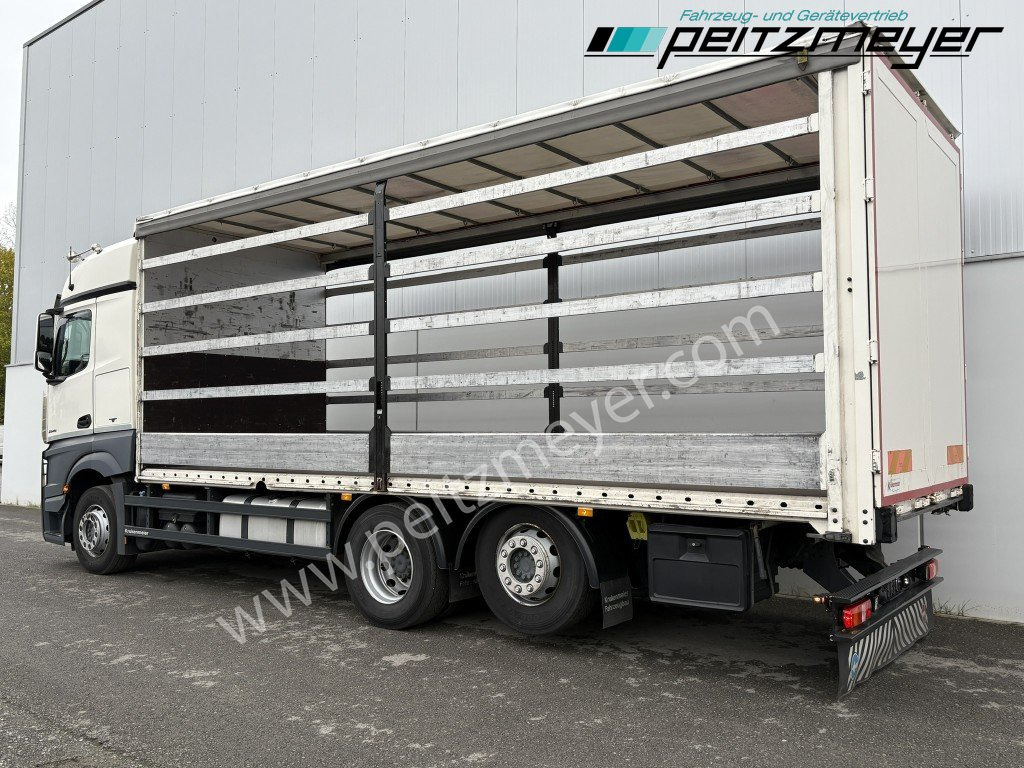 MERCEDES-BENZ Actros 2545 LL Pritsche, Klima, Standklima, PPC, EU 6 MP 4 - Edscha - משאית וילונות צד: תמונה 3 MERCEDES-BENZ Actros 2545 LL Pritsche, Klima, Standklima, PPC, EU 6 MP 4 - Edscha - משאית וילונות צד: תמונה 3