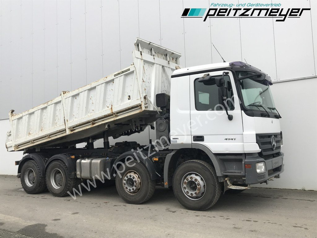 MERCEDES-BENZ Actros 4141 K 8x4 Bordmatik, 3 Pedale Meiller 3-Seitenkipper - מזהיר: תמונה 2 MERCEDES-BENZ Actros 4141 K 8x4 Bordmatik, 3 Pedale Meiller 3-Seitenkipper - מזהיר: תמונה 2