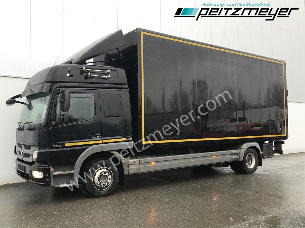 משאית תיבה MERCEDES-BENZ Atego 1224 L Koffer + LBW, L-Fahrerhaus: תמונה 1