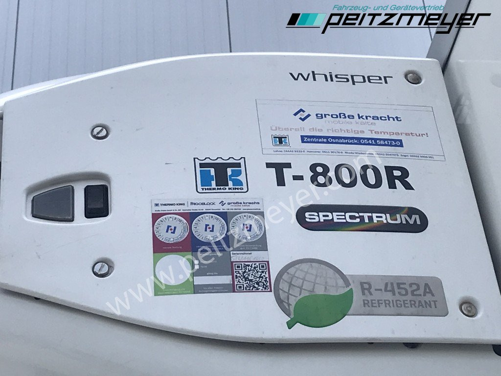 משאית קירור MERCEDES-BENZ Atego 818 L Tiefkühlkoffer m. Trennwand, Thermo T 800, LBW, Klima: תמונה 25