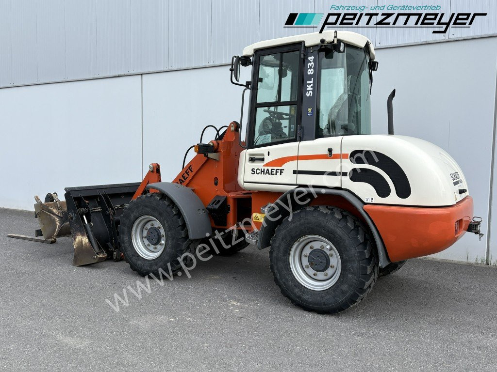 SCHAEFF RADLADER SKL 834 Palettengabel + Klappschaufel - מעמיס גלגלים: תמונה 4 SCHAEFF RADLADER SKL 834 Palettengabel + Klappschaufel - מעמיס גלגלים: תמונה 4