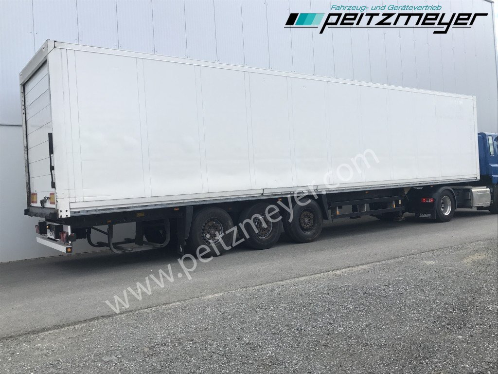 סמיטריילר בתיבה סגורה SCHMITZ 3 Achs Kofferauflieger SKO 24, Chassis verzinkt Heckrollo: תמונה 1