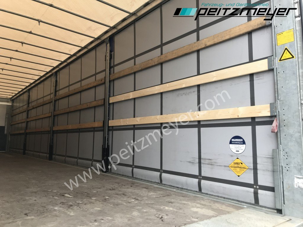 סמיטריילר עם וילונות צד SCHMITZ SCS verzinkt, Edscha, 2 x Liftachse, Palettenk.: תמונה 18
