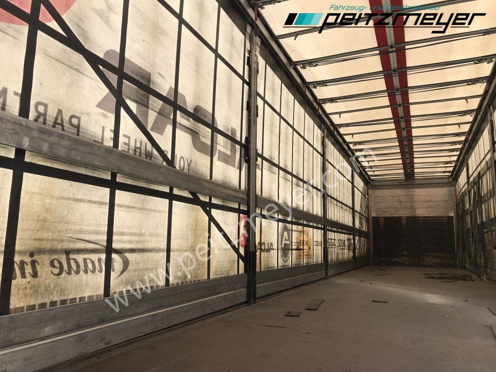 סמיטריילר עם וילונות צד SCHMITZ SCS verzinkt, RSAB, Edscha, Liftachse: תמונה 9