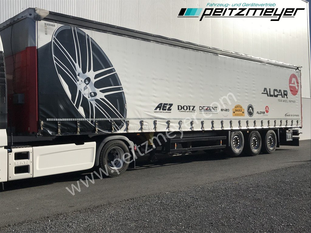 SCHMITZ SCS verzinkt, RSAB, Edscha, Liftachse - סמיטריילר עם וילונות צד: תמונה 3 SCHMITZ SCS verzinkt, RSAB, Edscha, Liftachse - סמיטריילר עם וילונות צד: תמונה 3