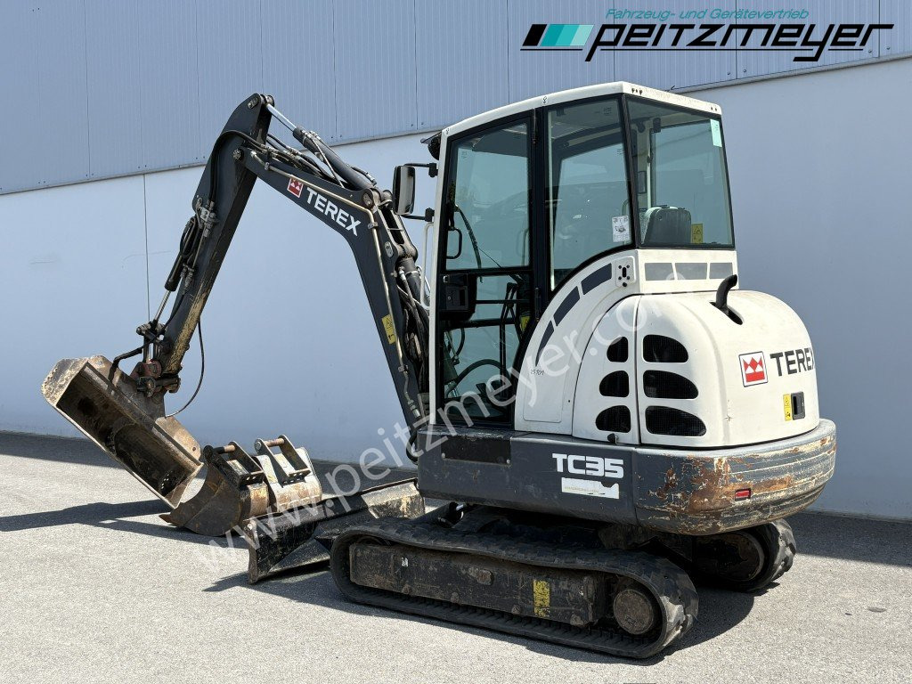 TEREX MINIBAGGER TC 35 mit hydr. Schwenklöffel 1.300 mm - מיני מחפר: תמונה 4 TEREX MINIBAGGER TC 35 mit hydr. Schwenklöffel 1.300 mm - מיני מחפר: תמונה 4