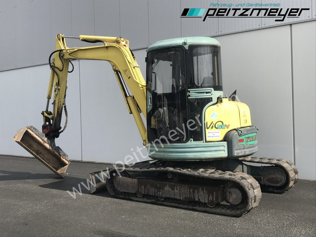 YANMAR MINIBAGGER VIO 50 V hydr. Schwenklöffel - מיני מחפר: תמונה 3 YANMAR MINIBAGGER VIO 50 V hydr. Schwenklöffel - מיני מחפר: תמונה 3