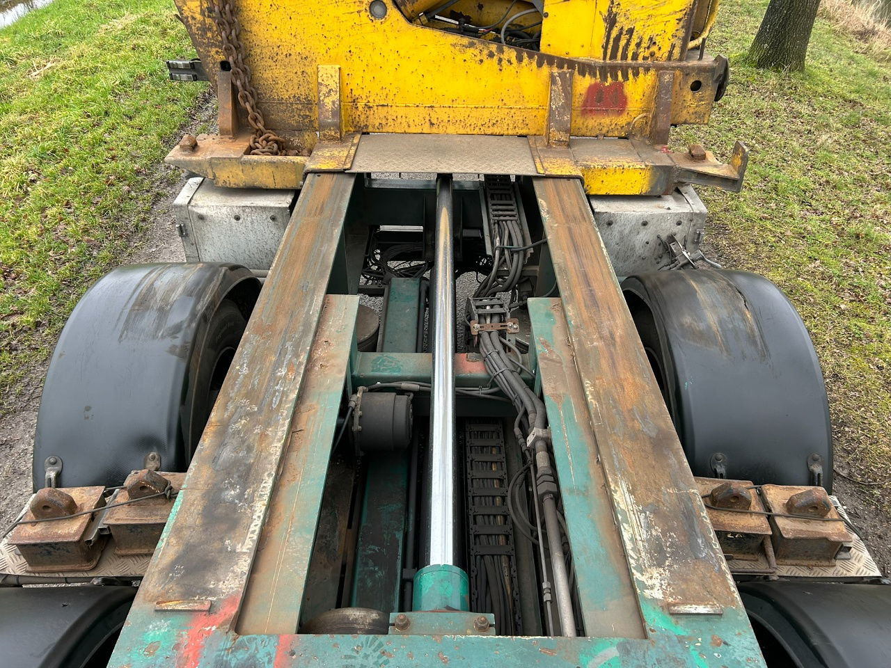 סמיטריילר מוביל מכולות/ החלפת גוף Hammar 195 HC / 20 ft, 2 x 20 ft 40 ft HC, power pack Diesel, Wireless controlle: תמונה 7
