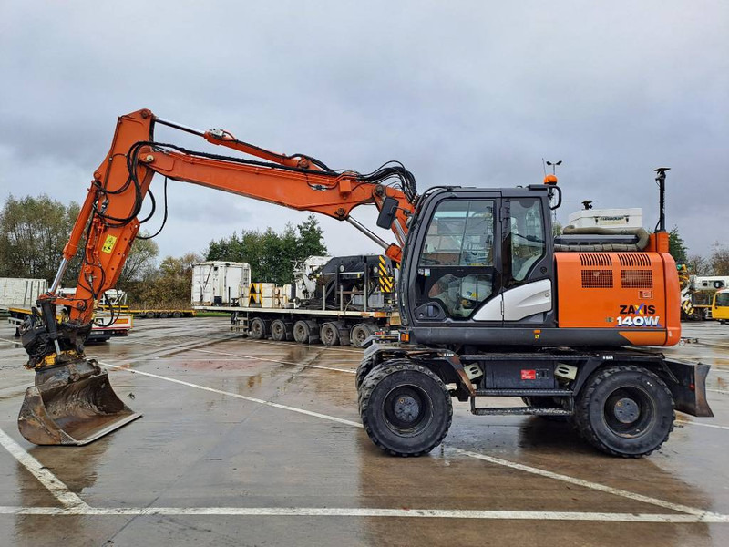 Hitachi ZX140WTB-6 (Topcon GPS + Engcon) - מחפר גלגלים: תמונה 1 Hitachi ZX140WTB-6 (Topcon GPS + Engcon) - מחפר גלגלים: תמונה 1