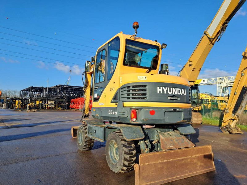 Hyundai Robex 55 W-9 - מחפר גלגלים: תמונה 2 Hyundai Robex 55 W-9 - מחפר גלגלים: תמונה 2
