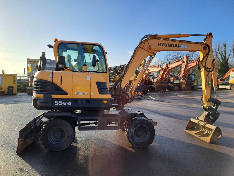 Hyundai Robex 55 W-9 - מחפר גלגלים: תמונה 5 Hyundai Robex 55 W-9 - מחפר גלגלים: תמונה 5