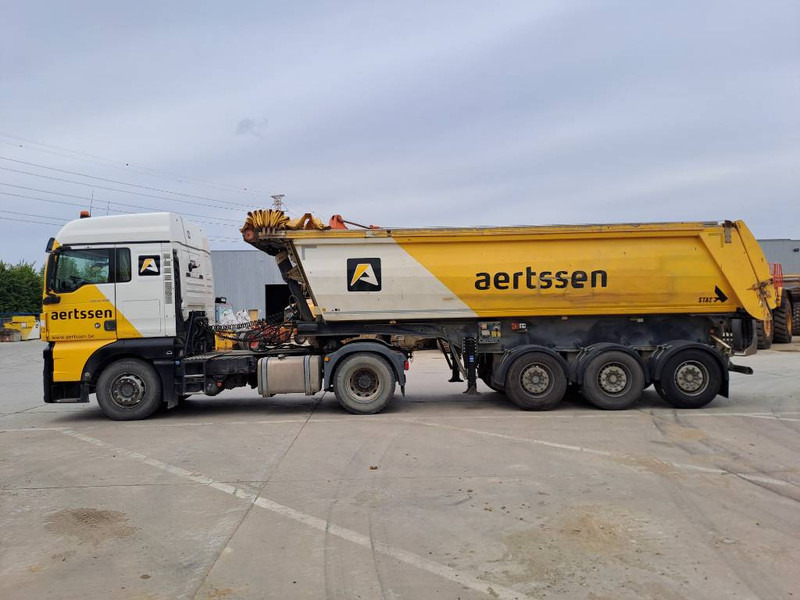 MAN TGX 18.460 + 2013 STAS 3 axle tipper trailer - יחידת טרקטור: תמונה 2 MAN TGX 18.460 + 2013 STAS 3 axle tipper trailer - יחידת טרקטור: תמונה 2