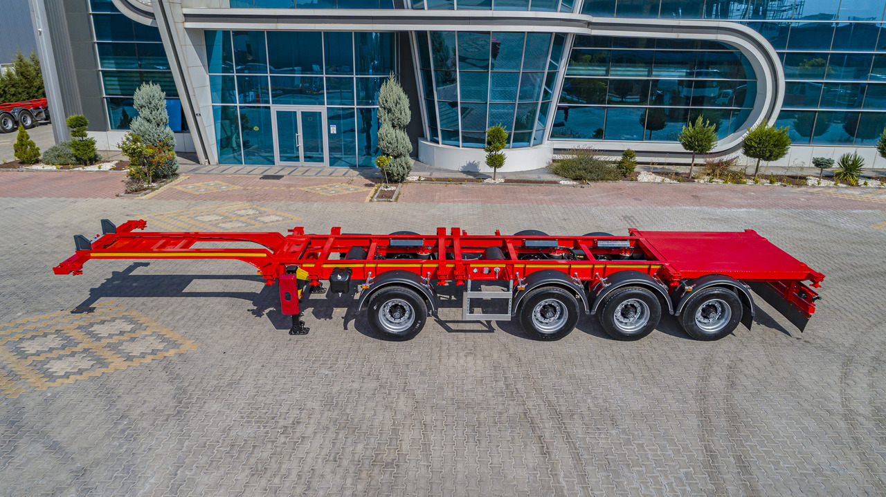 SINAN Container Carrier Transport Semitrailer - סמיטריילר מוביל מכולות/ החלפת גוף: תמונה 1 SINAN Container Carrier Transport Semitrailer - סמיטריילר מוביל מכולות/ החלפת גוף: תמונה 1