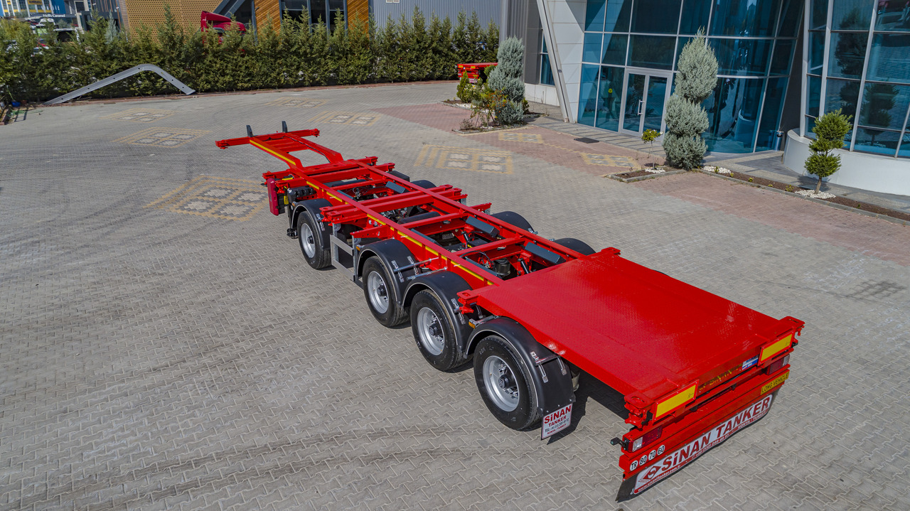 SINAN Container Carrier Transport Semitrailer - סמיטריילר מוביל מכולות/ החלפת גוף: תמונה 2 SINAN Container Carrier Transport Semitrailer - סמיטריילר מוביל מכולות/ החלפת גוף: תמונה 2