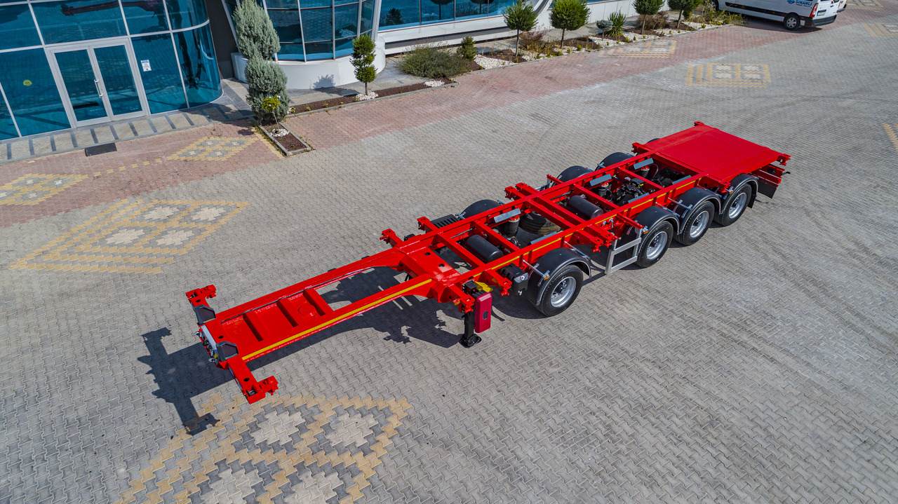 SINAN Container Carrier Transport Semitrailer - סמיטריילר מוביל מכולות/ החלפת גוף: תמונה 4 SINAN Container Carrier Transport Semitrailer - סמיטריילר מוביל מכולות/ החלפת גוף: תמונה 4