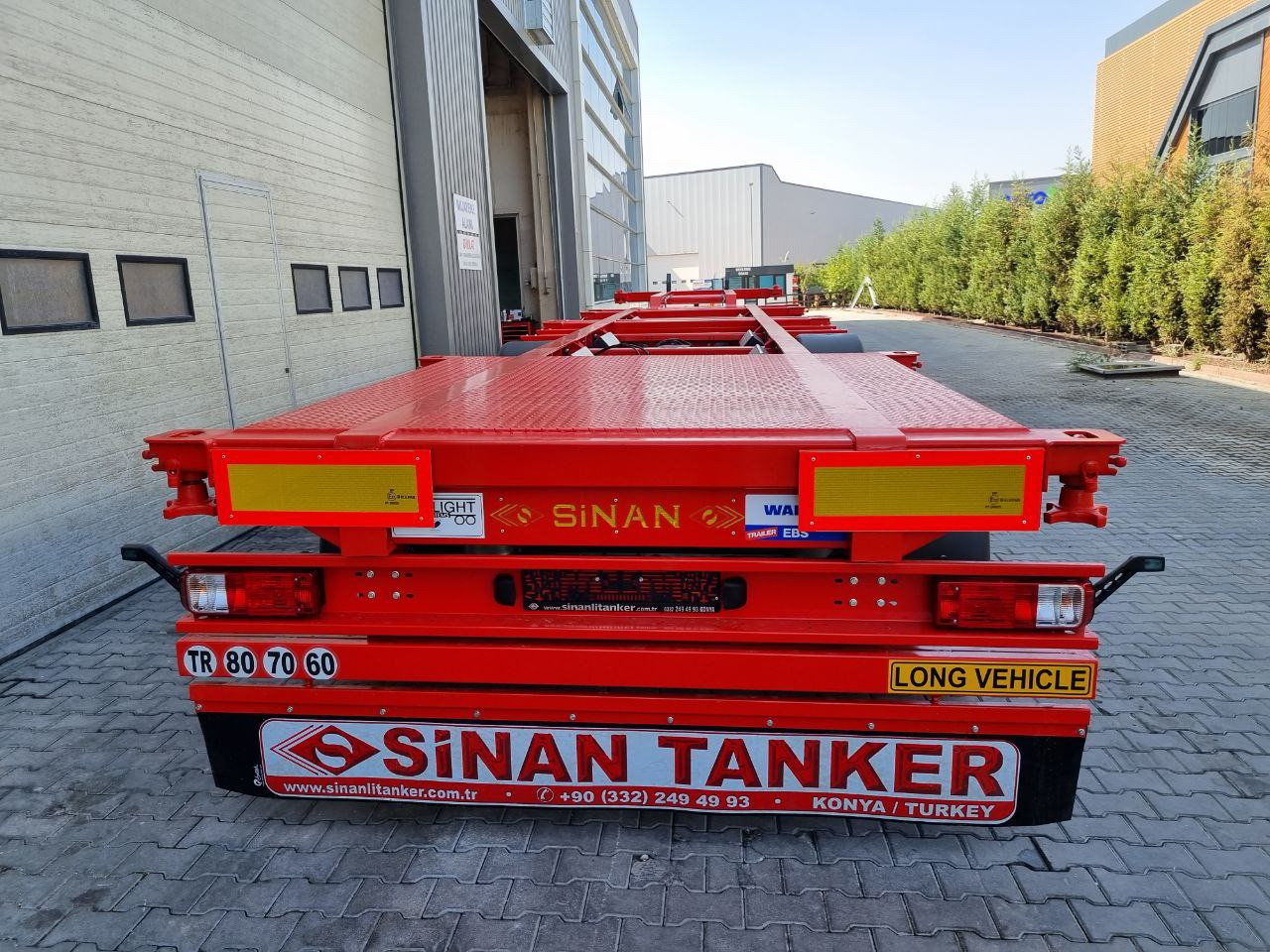 SINAN Container carrier - סמיטריילר מוביל מכולות/ החלפת גוף: תמונה 1 SINAN Container carrier - סמיטריילר מוביל מכולות/ החלפת גוף: תמונה 1
