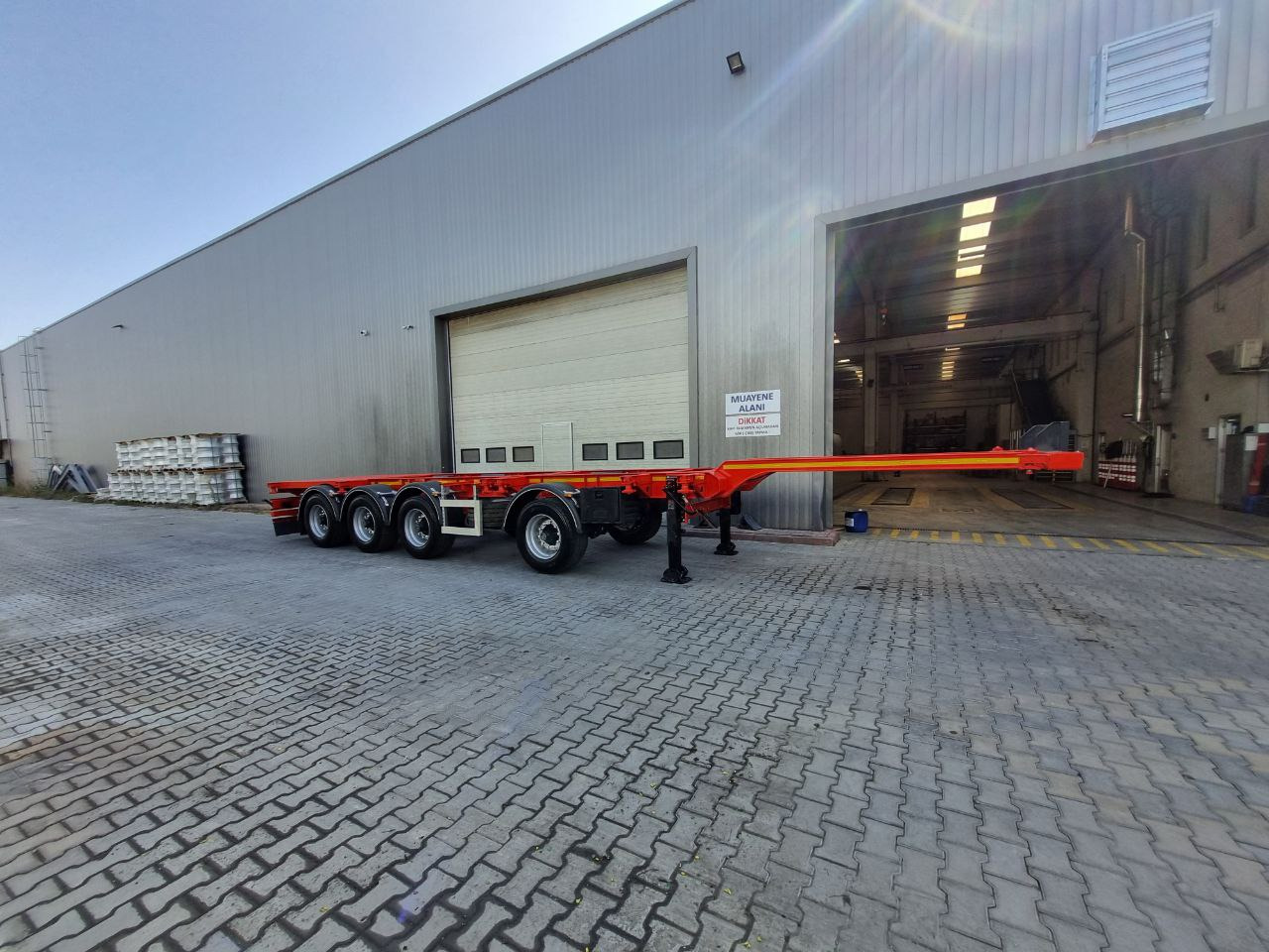 SINAN Container carrier - סמיטריילר מוביל מכולות/ החלפת גוף: תמונה 3 SINAN Container carrier - סמיטריילר מוביל מכולות/ החלפת גוף: תמונה 3