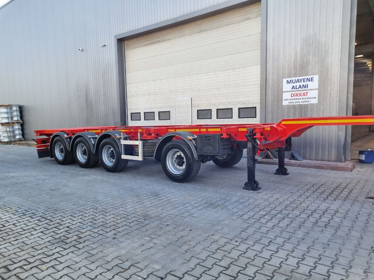SINAN Container carrier - סמיטריילר מוביל מכולות/ החלפת גוף: תמונה 2 SINAN Container carrier - סמיטריילר מוביל מכולות/ החלפת גוף: תמונה 2