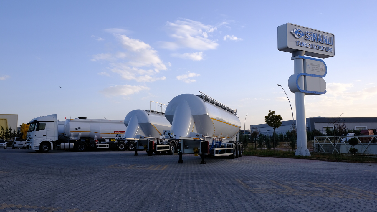 חָדָשׁ סמיטריילר Silo SINAN Flour and Feed W type Silo Bulk Tanker Semitrailer: תמונה 6