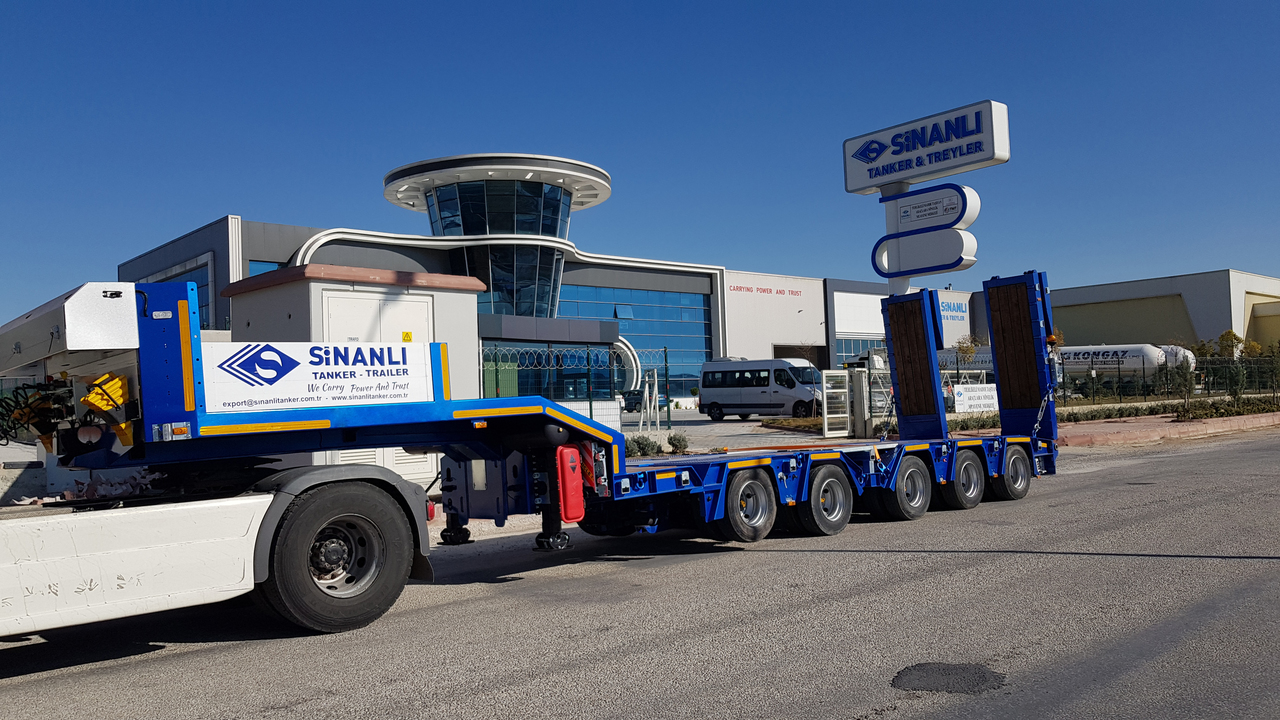 SINAN LOWBED SEMITRAILER - סמיטריילר עם מטען נמוך: תמונה 4 SINAN LOWBED SEMITRAILER - סמיטריילר עם מטען נמוך: תמונה 4