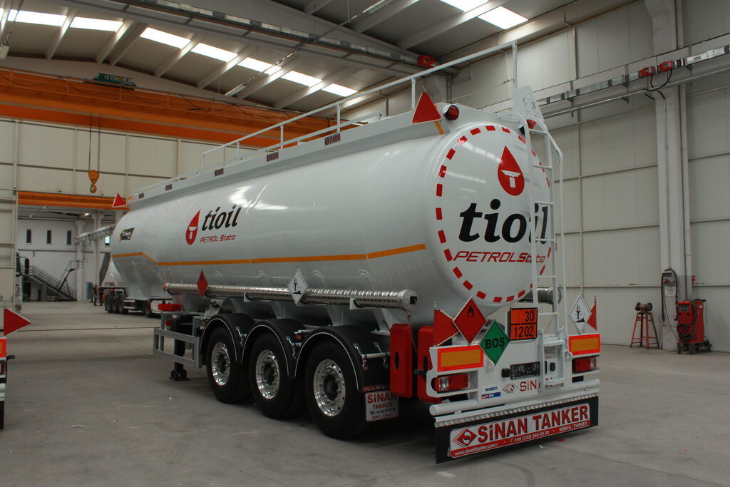 SINAN TANKER-TREYLER Aluminium, fuel tanker- Бензовоз Алюминьевый - סמיטריילר מכל: תמונה 3 SINAN TANKER-TREYLER Aluminium, fuel tanker- Бензовоз Алюминьевый - סמיטריילר מכל: תמונה 3