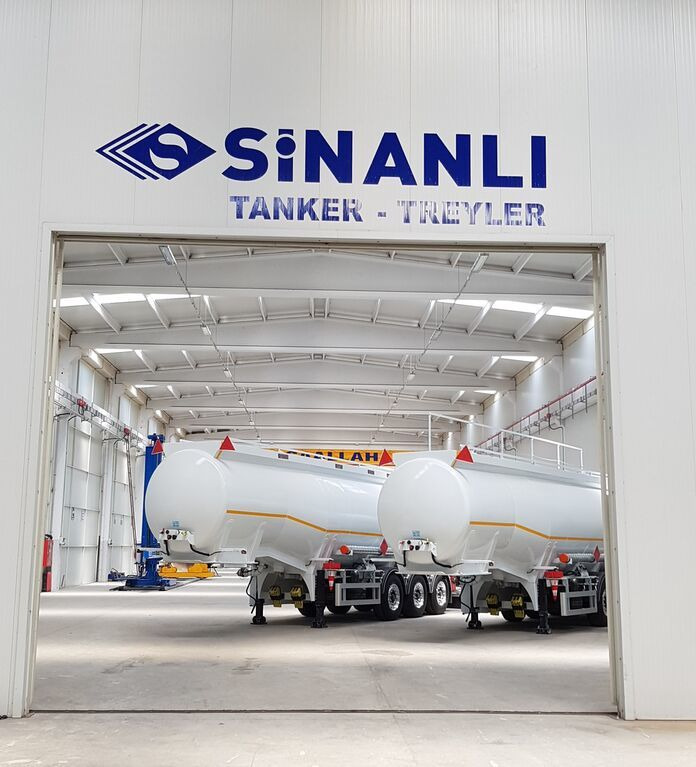 חָדָשׁ סמיטריילר מכל עבור הובלה של דלק SINAN TANKER-TREYLER Aluminium, fuel tanker- Бензовоз Алюминьевый: תמונה 14