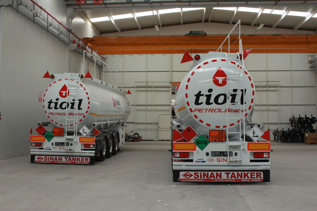 SINAN TANKER-TREYLER Aluminium, fuel tanker- Бензовоз Алюминьевый - סמיטריילר מכל: תמונה 2 SINAN TANKER-TREYLER Aluminium, fuel tanker- Бензовоз Алюминьевый - סמיטריילר מכל: תמונה 2