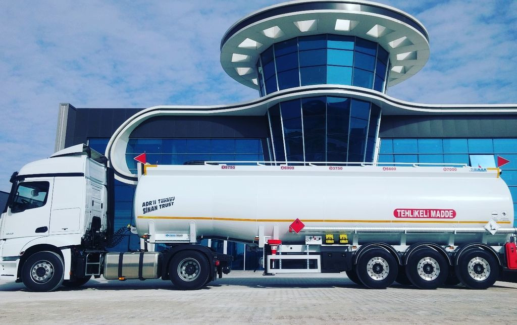 חָדָשׁ סמיטריילר מכל עבור הובלה של דלק SINAN TANKER-TREYLER Aluminium, fuel tanker- Бензовоз Алюминьевый: תמונה 10