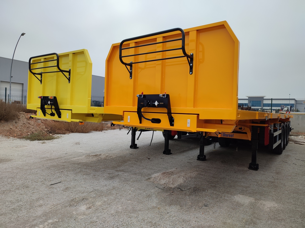 SINAN TANKER-TREYLER FlatBed - Special Platform - סמיטריילר צד נופל/ שטוח: תמונה 4 SINAN TANKER-TREYLER FlatBed - Special Platform - סמיטריילר צד נופל/ שטוח: תמונה 4