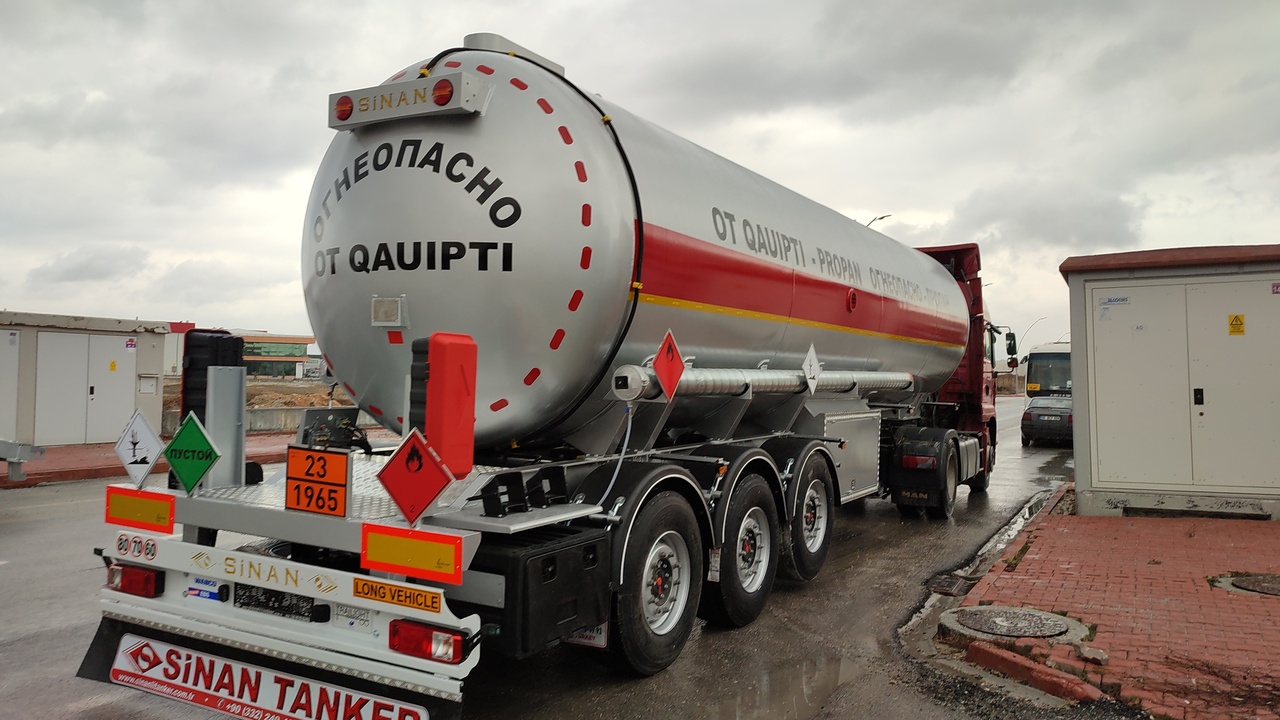 Sinan tanker LPG tanker - Газовоз - סמיטריילר מכל: תמונה 1 Sinan tanker LPG tanker - Газовоз - סמיטריילר מכל: תמונה 1