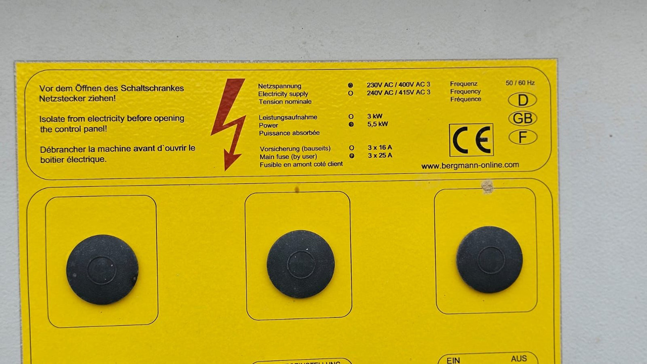 Bergmann Roll Packer RP7700-180 - מטפל בפסולת/ תעשייתי: תמונה 5 Bergmann Roll Packer RP7700-180 - מטפל בפסולת/ תעשייתי: תמונה 5