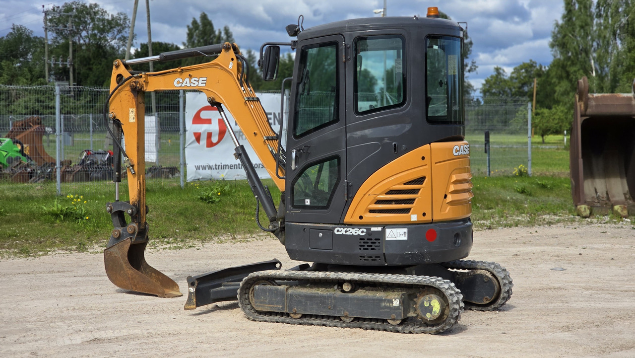 CASE CX26C - מיני מחפר: תמונה 4 CASE CX26C - מיני מחפר: תמונה 4