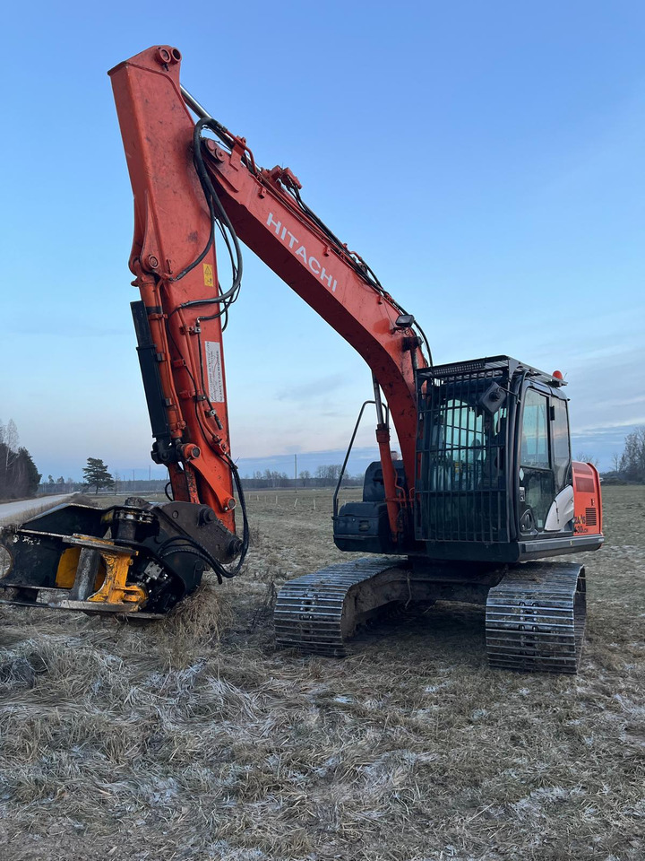 Hitachi ZX130, with TMK300 - מחפר סורק: תמונה 1 Hitachi ZX130, with TMK300 - מחפר סורק: תמונה 1