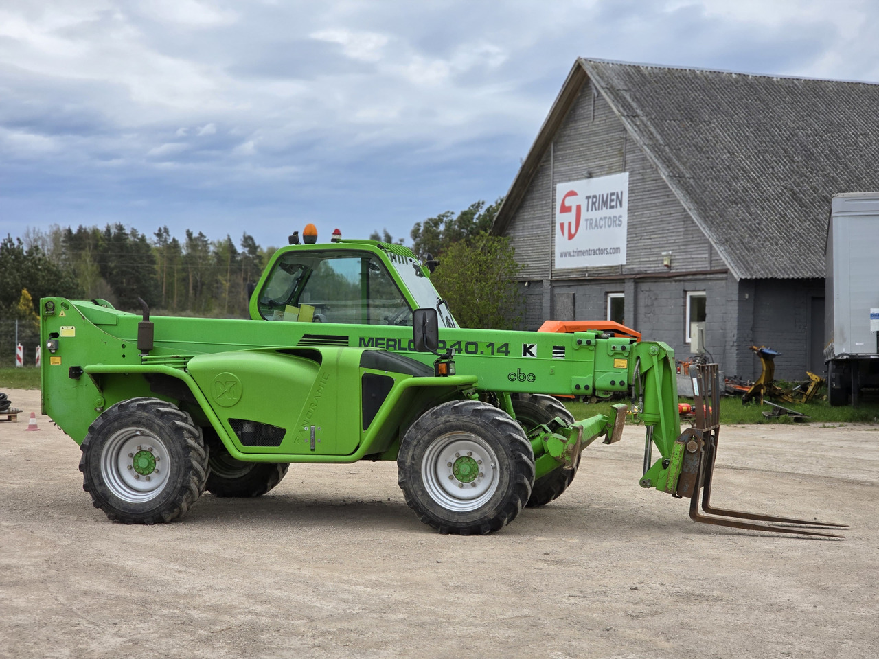 MERLO P40.14 K - מעמיס גלגלים טלסקופי: תמונה 3 MERLO P40.14 K - מעמיס גלגלים טלסקופי: תמונה 3